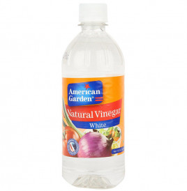 American Garden Natural Vinegar White  Plastic Bottle  473 millilitre